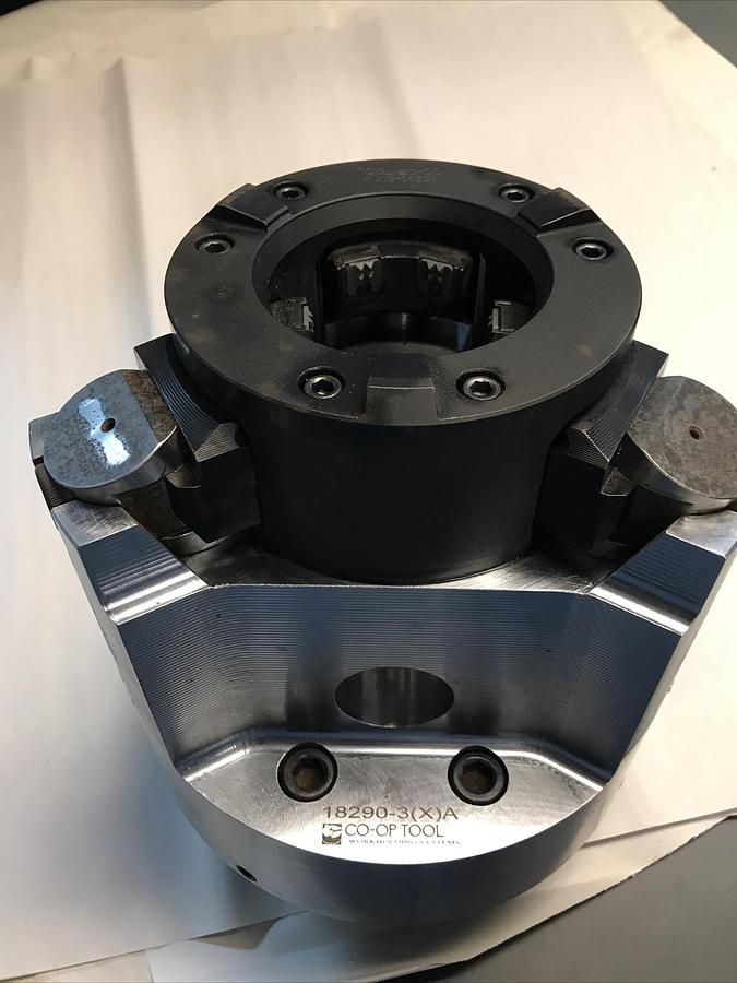 CO-OP Tool,18290-3(X)A 3,Jaw CNC Power Lathe Chuck 8 INCH