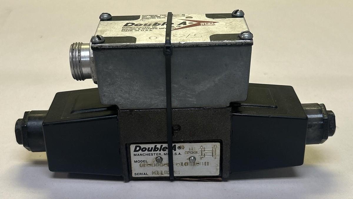 Used DOUBLE A,QF-005-FF-10B1-BH,DIRECTIONAL CONTROL VALVE