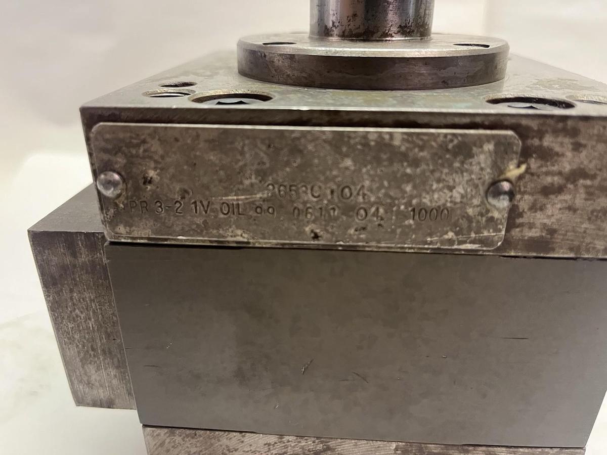 Used MICROMATIC ROTAC,MPR3-21VOIL,HYDRAULIC ROTARY ACTUATOR