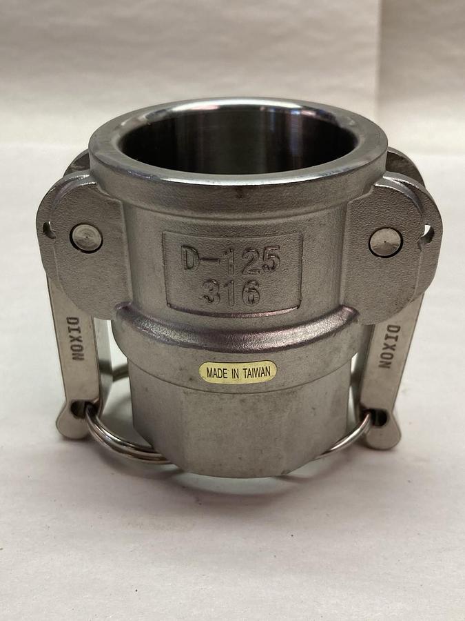 Dixon,D-125 316,Stainless Steel Type D Cam Fitting 2 Inch
