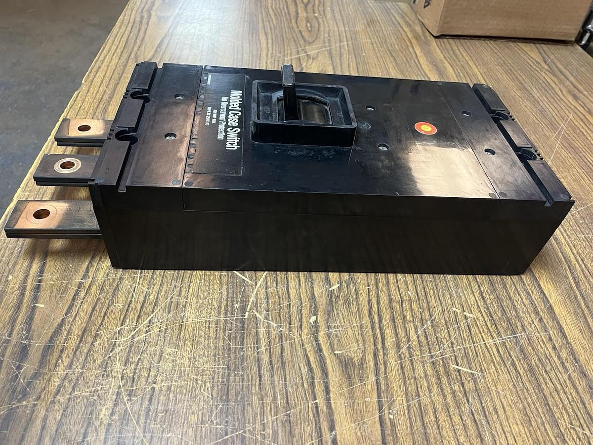 Used WESTINGHOUSE,800 amp,Molded Case Switch 600V 3 POLE