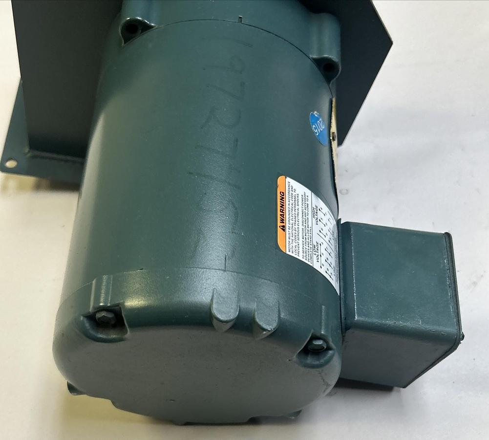 Used BALDOR RELIANCE,610490001B,BLOWER MOTOR .33HP 3450RPM 208-230/460V 56C FRAME
