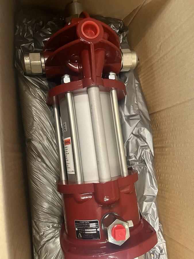 Used ALEMITE,7785-A5,HIGH PRESSURE OIL PUMP