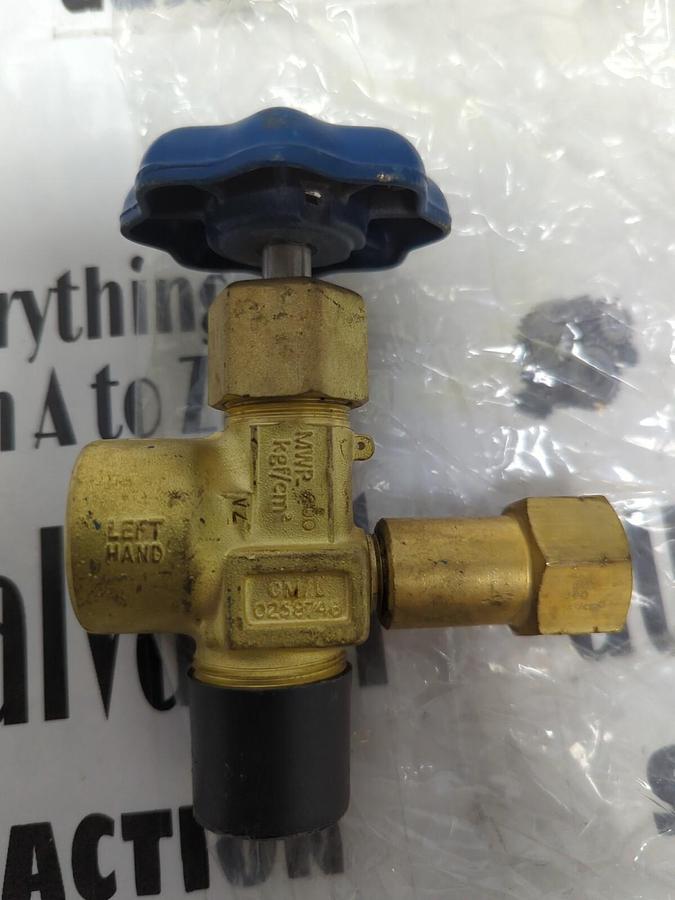 VANAZ,CM/L 0258746,HIGH PRESSURE GAS CYLINDER VALVE  IS:3224 NOS