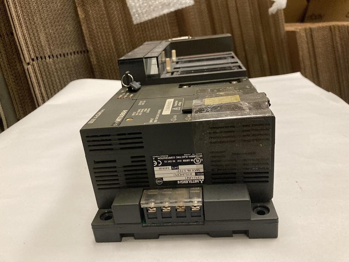 Used Mitsubishi,A1SJHCPU A1SX42 A1SX41 A1SY42P A1SY41 A1SD75M1,PLC Rack