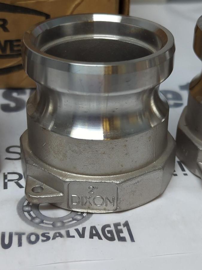 DIXON ANDREWS,200-A, 2 INCH CAM & GROOVE COUPLING ADAPTERS BOX OF 4 NOS