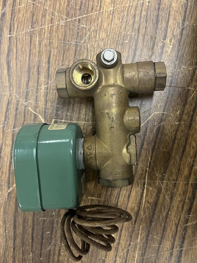 Used ASCO,8300C9RF,SOLENOID VALVE 120V 3/8"