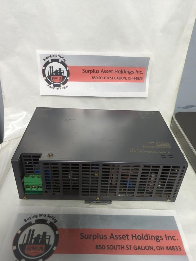 Used SIEMENS,6EP1 437-2BA00,SITOP POWER 30 POWER SUPPLY PRE-OWNED