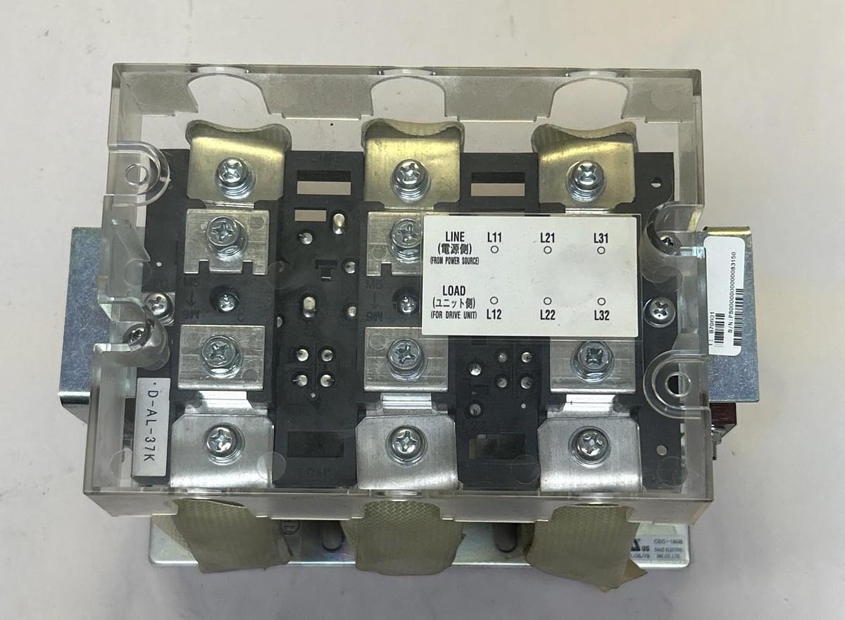 Used MITSUBISHI,BKO-NC6851H25,AC REACTOR 133AMP 3 PHASE 200/200-230V