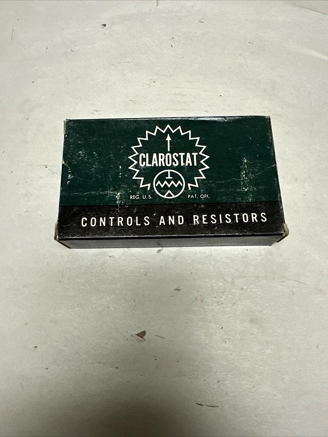 Clarostat,VC10F,500 Ohm Resistors BOX of 10 (6965)