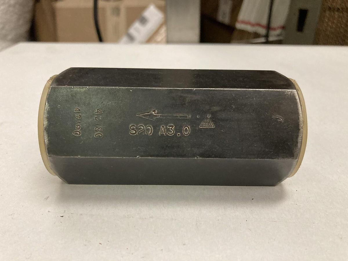 Used Rexroth,S20 A3.0,Check Valve
