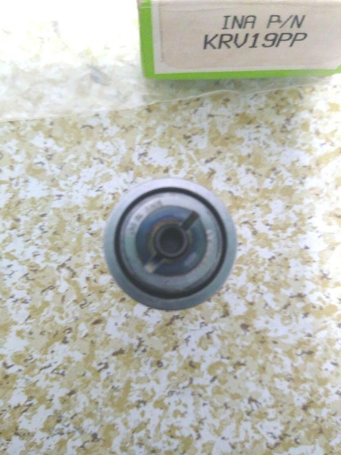 Used INA,KRV19PP,Crowned Cam Follower-Slotted Head NOS