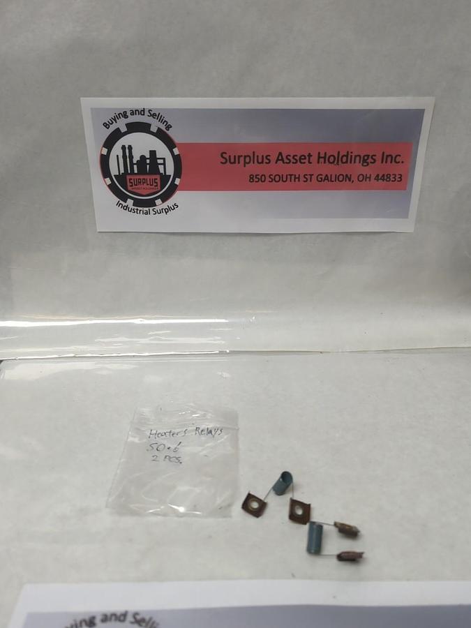 Used JOSLYN CLARK,S0.6,OVERLOAD HEATER ELEMENT LOT OF 2 PRE-OWNED