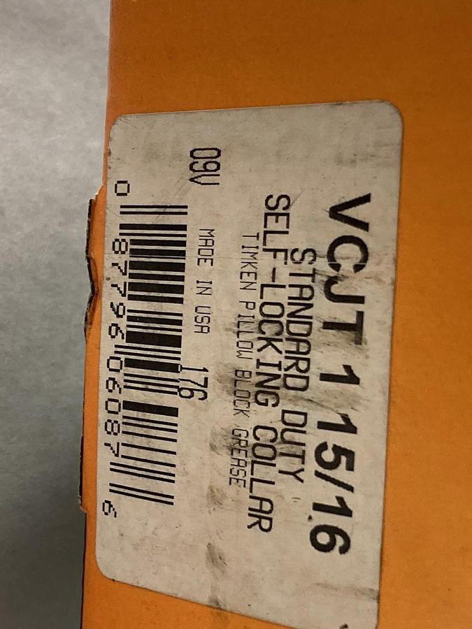 Timken,VCJT 1-15/16,Standard Duty Self-Locking Collar 09V
