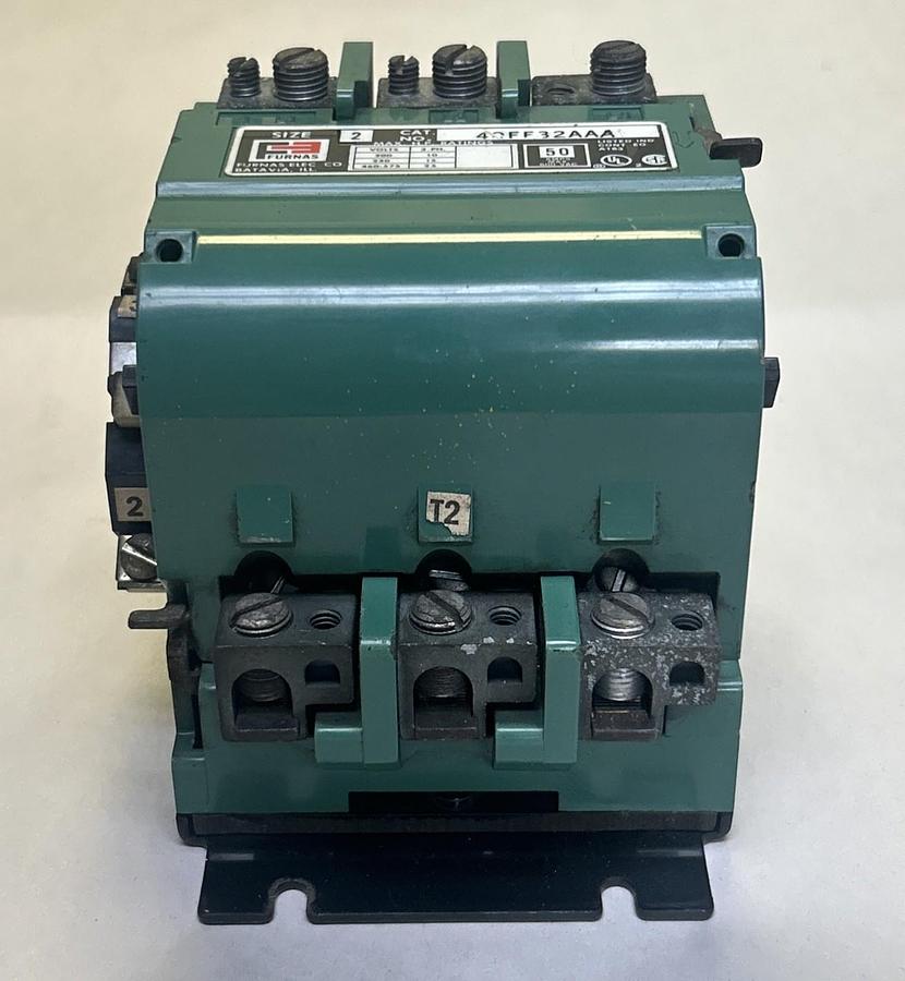 Used FURNAS,40FF32AAA,CONTACTOR SIZE 2 50A 600V
