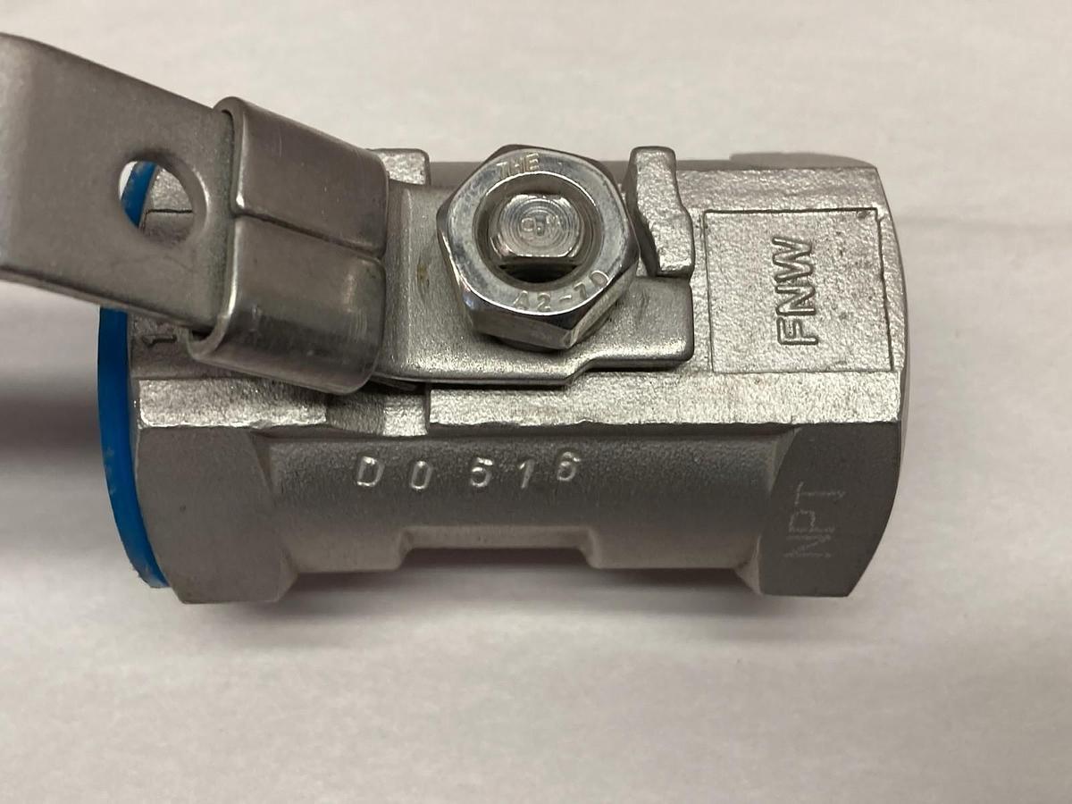 FNW,1-1/4 CF8M-1000,Full Port Ball Valve