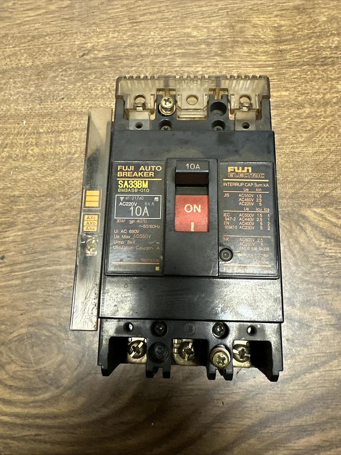 Used Fuji,SA33BM,10 Amp Auto Breaker