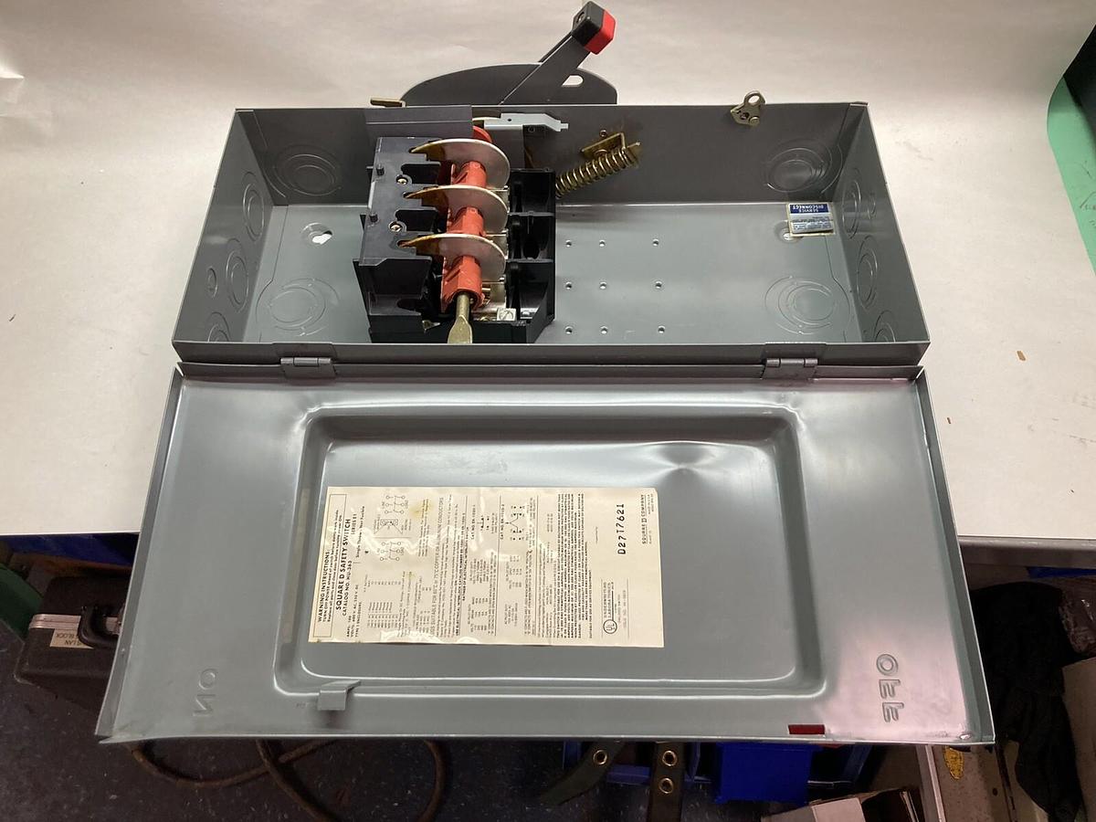 Square D,HU-363,Safety Switch Disconnector