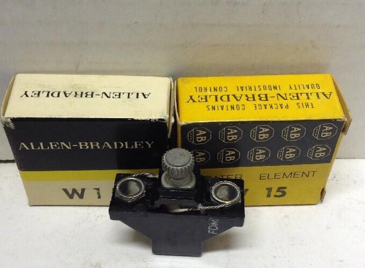 Allen Bradley,W15,Heater Element Lot of 2