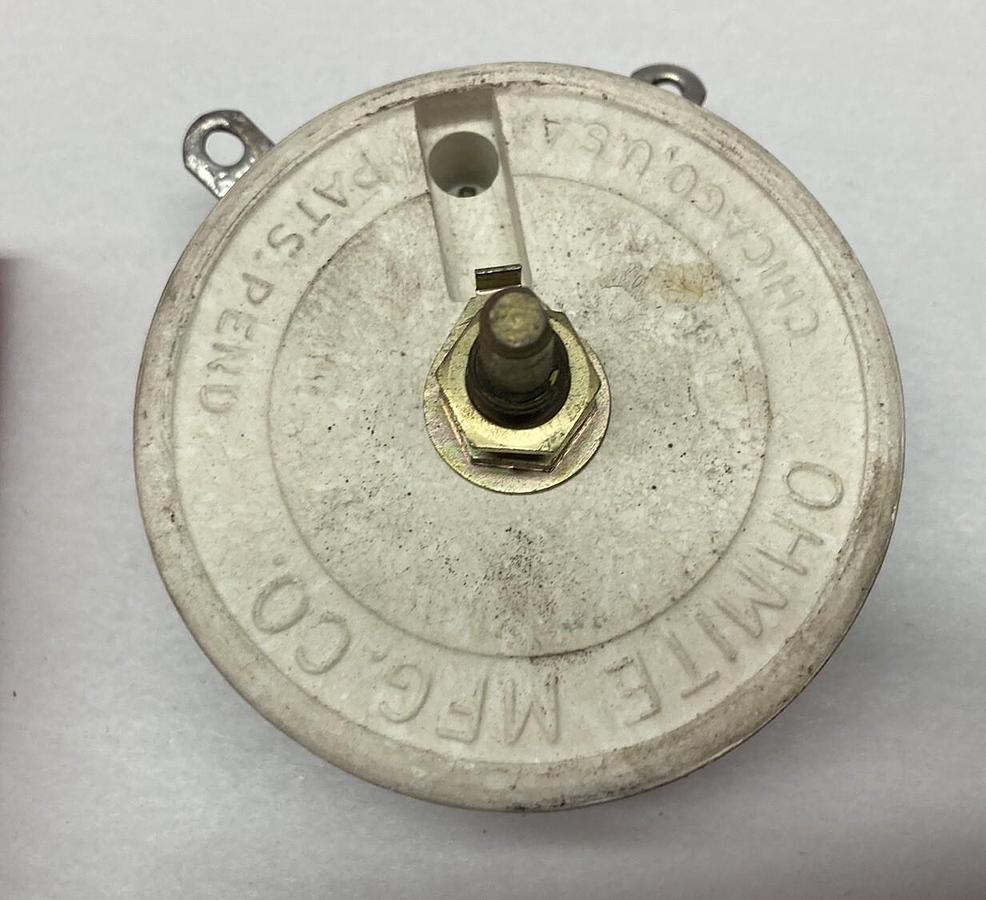 Ohmite,0451 1000,Rheostat 1.00A Series 8310