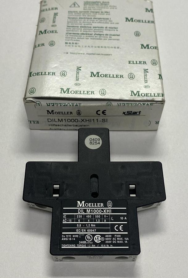 MOELLER,DILM1000-XHI11-SI,AUXILIARY CONTACT MODULE NEW