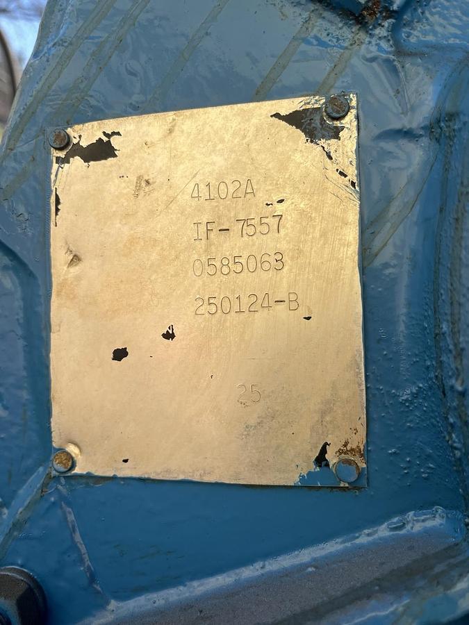 Used HOFFMAN,0806374,SUCTION BELT FILTRATION SYSTEM 3HP 3PH 32" WIDE BELT