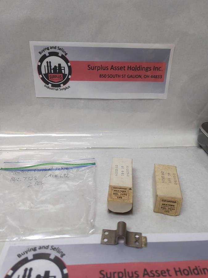 SYLVANIA,L92,OVERLOAD HEATER ELEMENT LOT OF 2 NOS