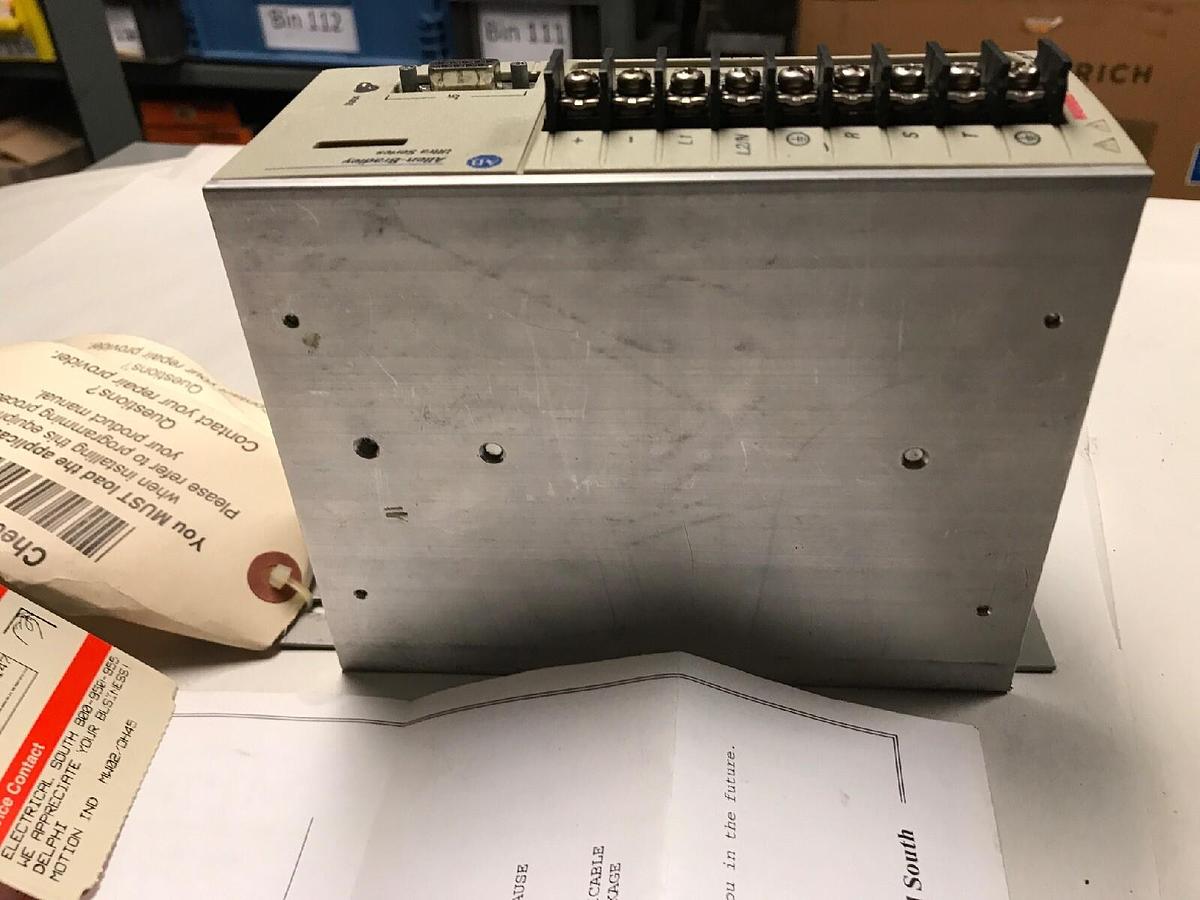 Used Allen Bradley,1398-DDM-005,Ultra Servo Drive 9101-1531 Series A
