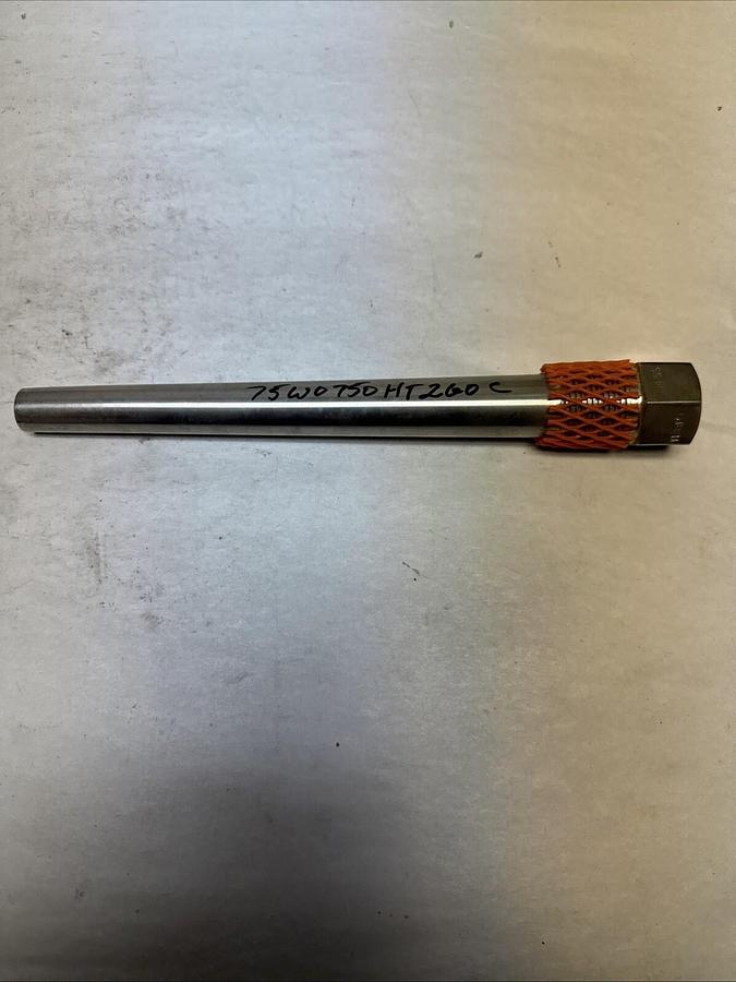 Ashcroft Thermowell,75WO750HT260C,Tapered Shank 1/4" Nominal Bore