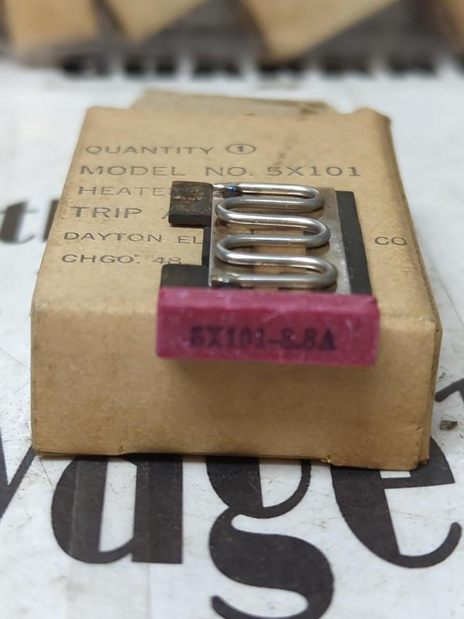 DAYTON ELECTRIC,5X101,HEATER COIL TRIP AMP 8.8 LOT OF 14 NOS