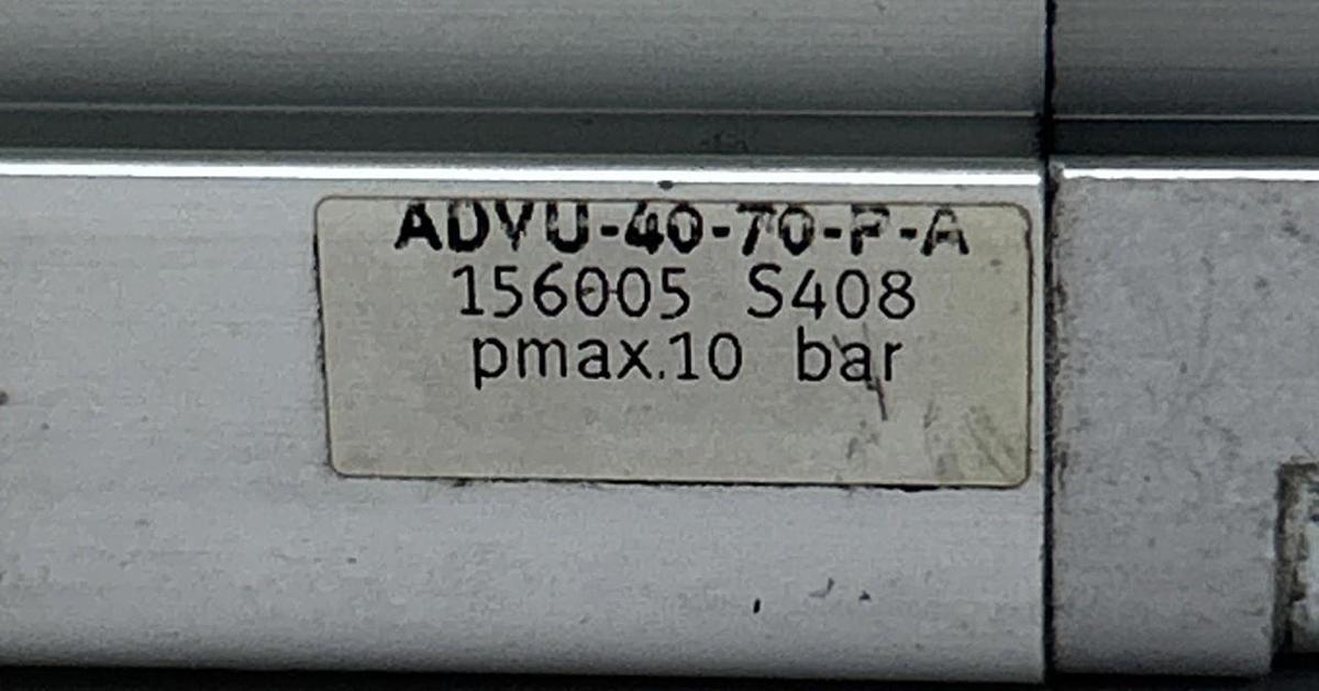 Used FESTO,ADVU-40-70-F-A,CYLINDER