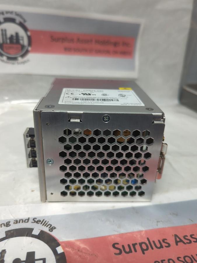 RHINO,PSB24-240,INDUSTRIAL POWER SUPPLY 100-240V-5A INPUT 24V-10A OUTPUT NOS