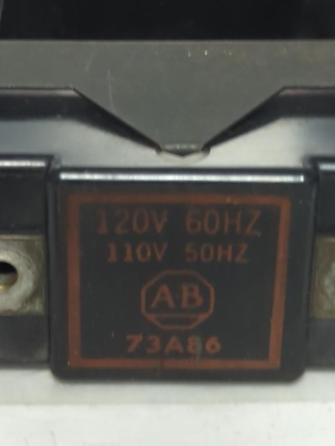 Used ALLEN BRADLEY,73A86,OPERATING COIL 120V 60HZ 110V 50HZ PRE-OWNED