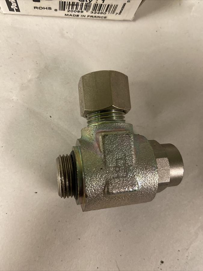 Used PARKER,7160 10 17,Pneumatic FLOW CONTROL Regulator