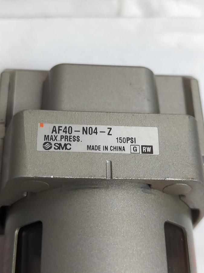 Used SMC,AF40-N04-Z,AIR FILTER 150PSI PRE-OWNED