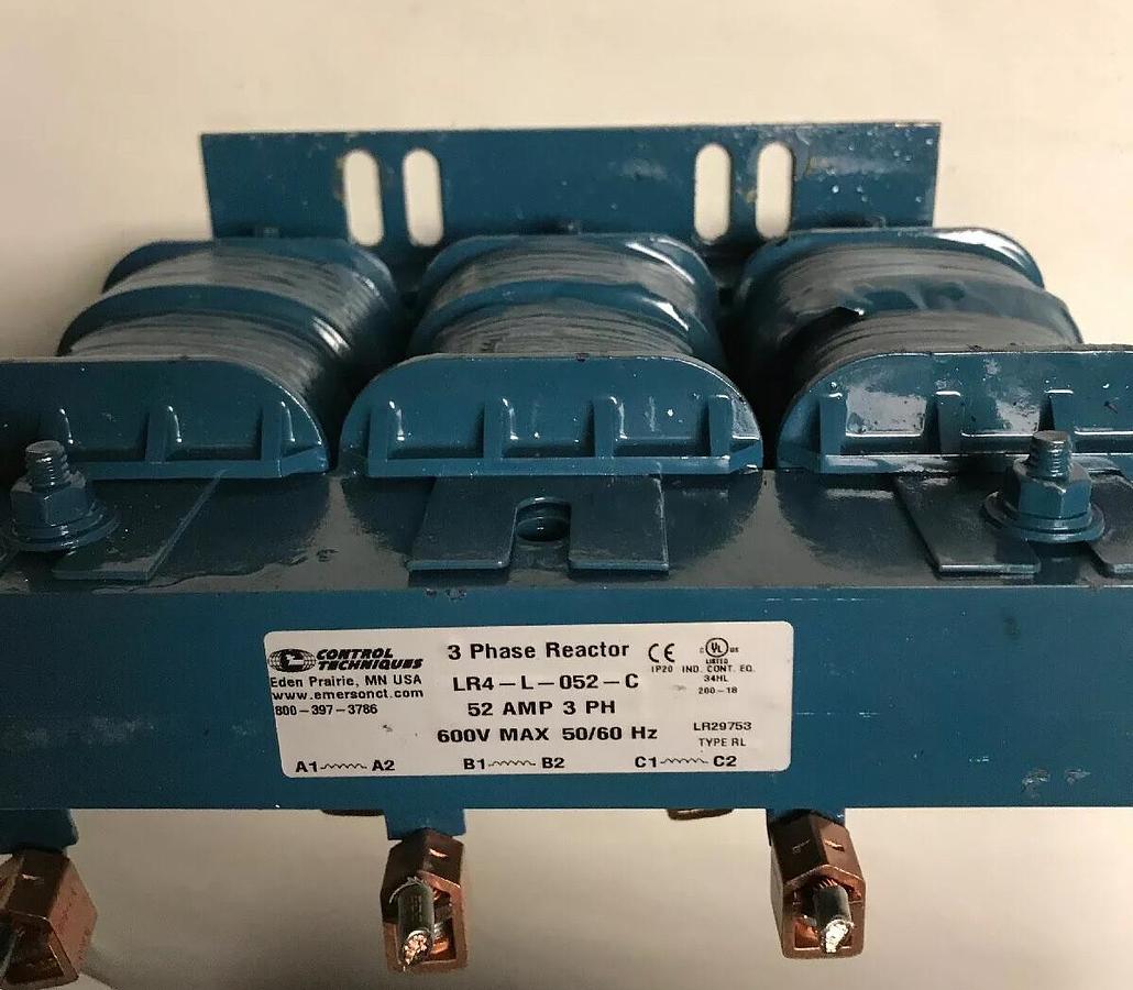 Used Control Techniques,LR4-L-052-C 3,Phase Reactor
