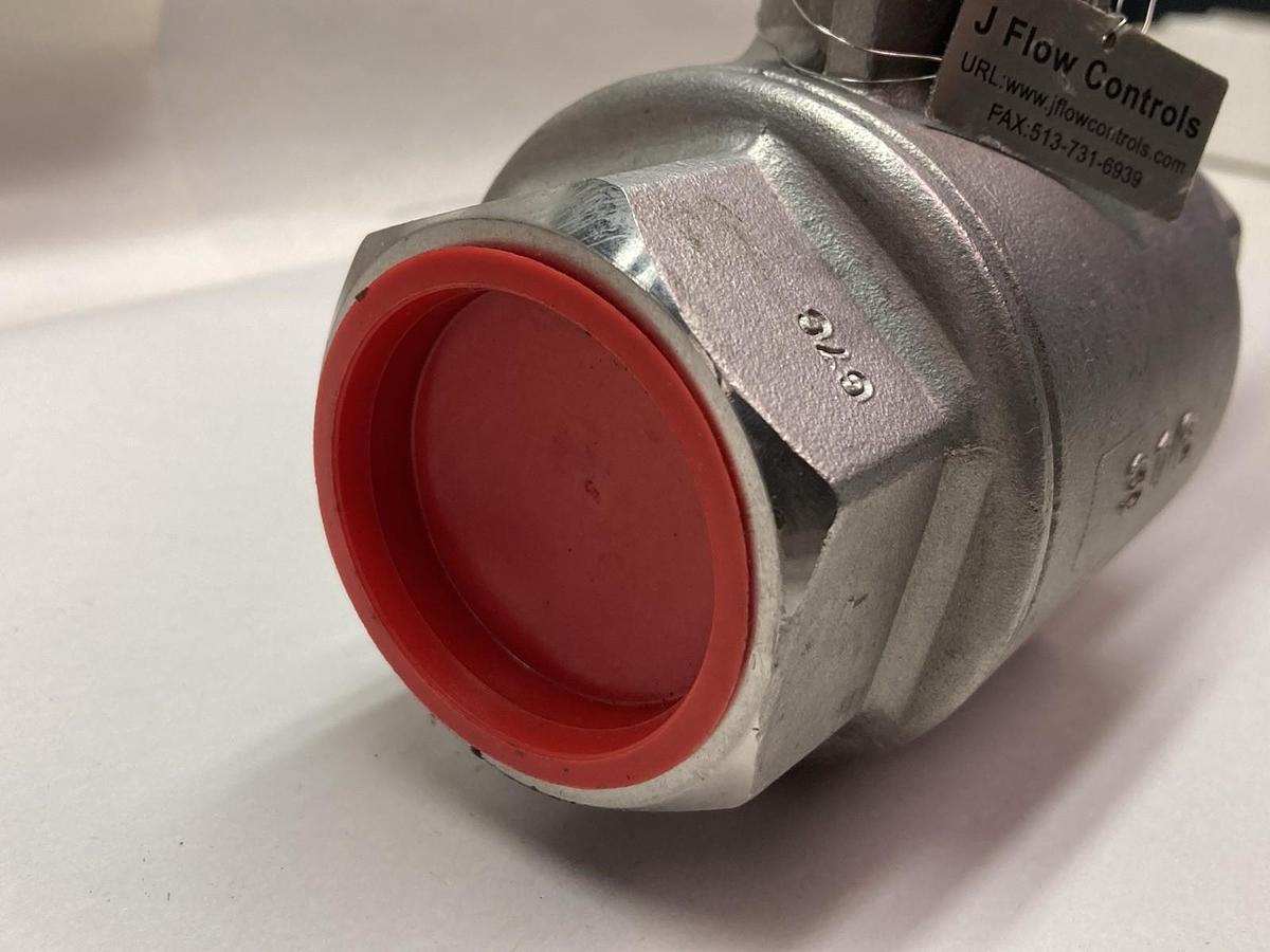 Used J-Flow Controls,316 VTG75,Ball Valve 2 Inch Bore 2000 WOG