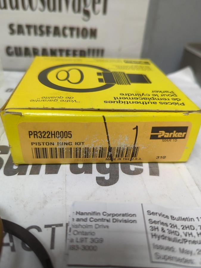 PARKER,PR322H0005,PISTON RING KIT NEW