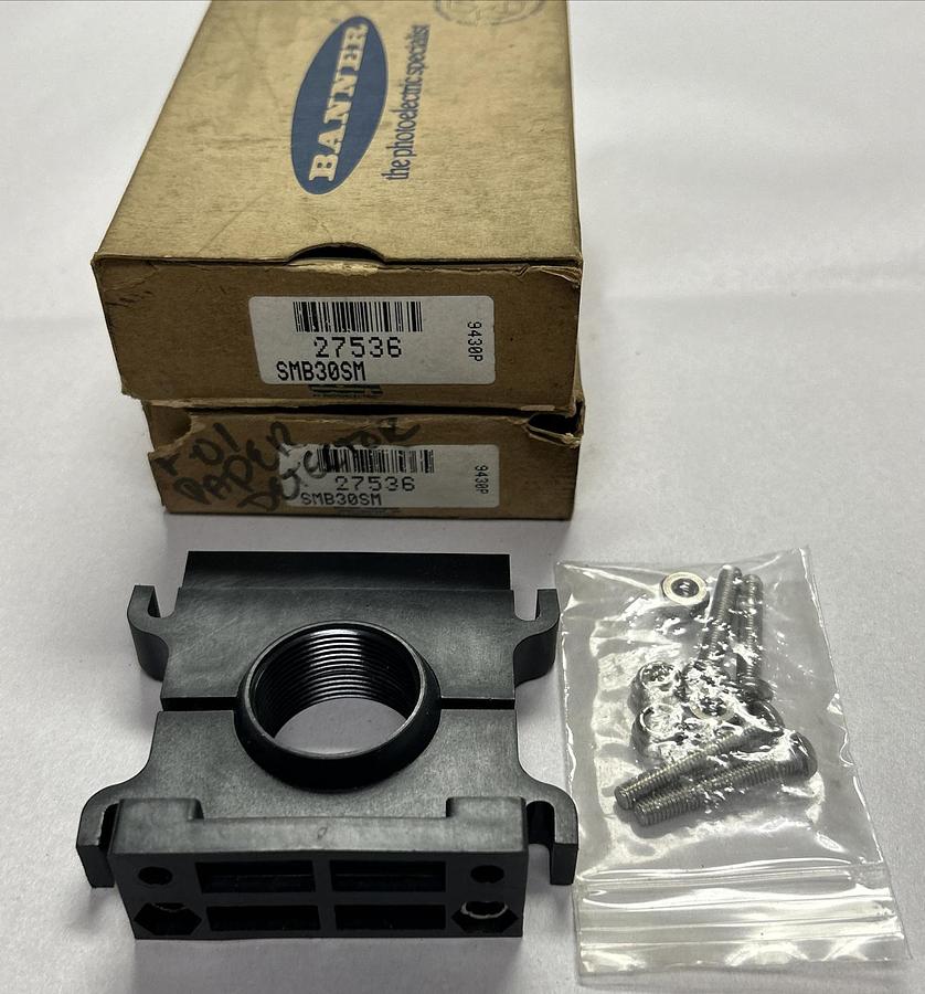 BANNER,SMB30SM 27536,SWIVEL MOUNT BRACKET LOT OF 2 NEW