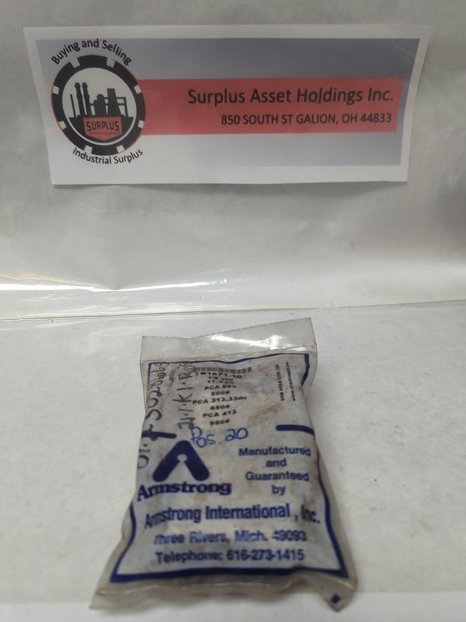 ARMSTRONG,B1671-10,1/8 ORIFICE ASSEMBLY FOR DRAIN TRAP NOS