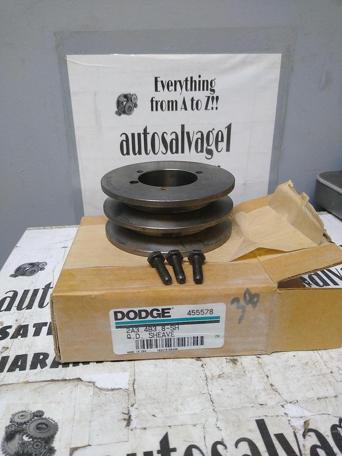 DODGE,455578  2A3.4B3.8-SH Q.D.,SHEAVE NOS
