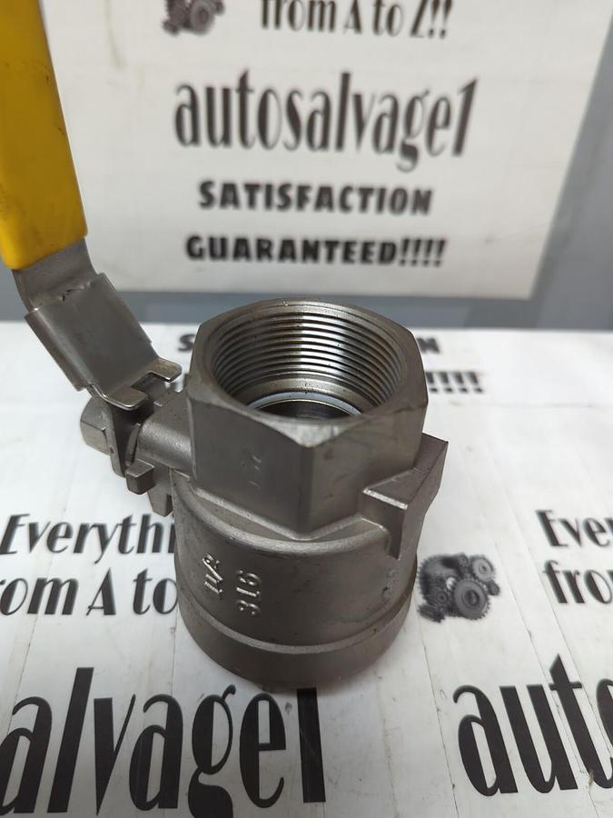 MERIT,V210FP-24,STAINLESS BALL VALVE 1000WOG 1-1/2 INCH NPT NOS