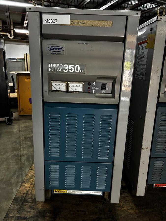 Used DAIHEN OTC,CPDP-350,TURBO PULSE 350DF WELDING WELDER POWER SOURCE 350A