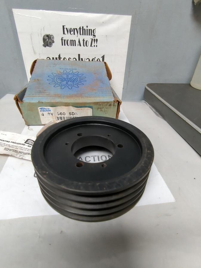 MARTIN,43V560 SDS,PULLEY SHEAVE NOS