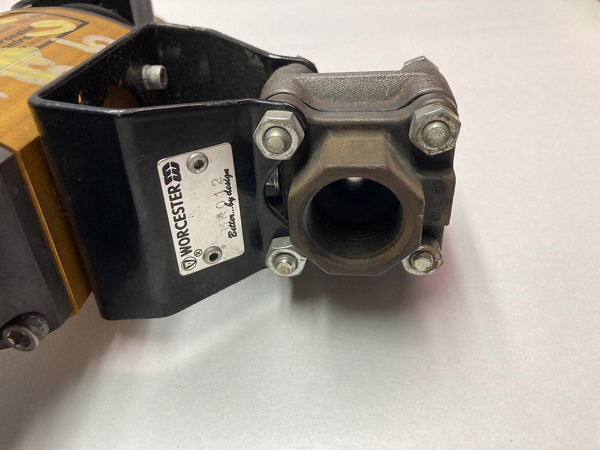 Used Flowserve,10E39SWW120A-R3,Series 39 Pneumatic Actuator Valve