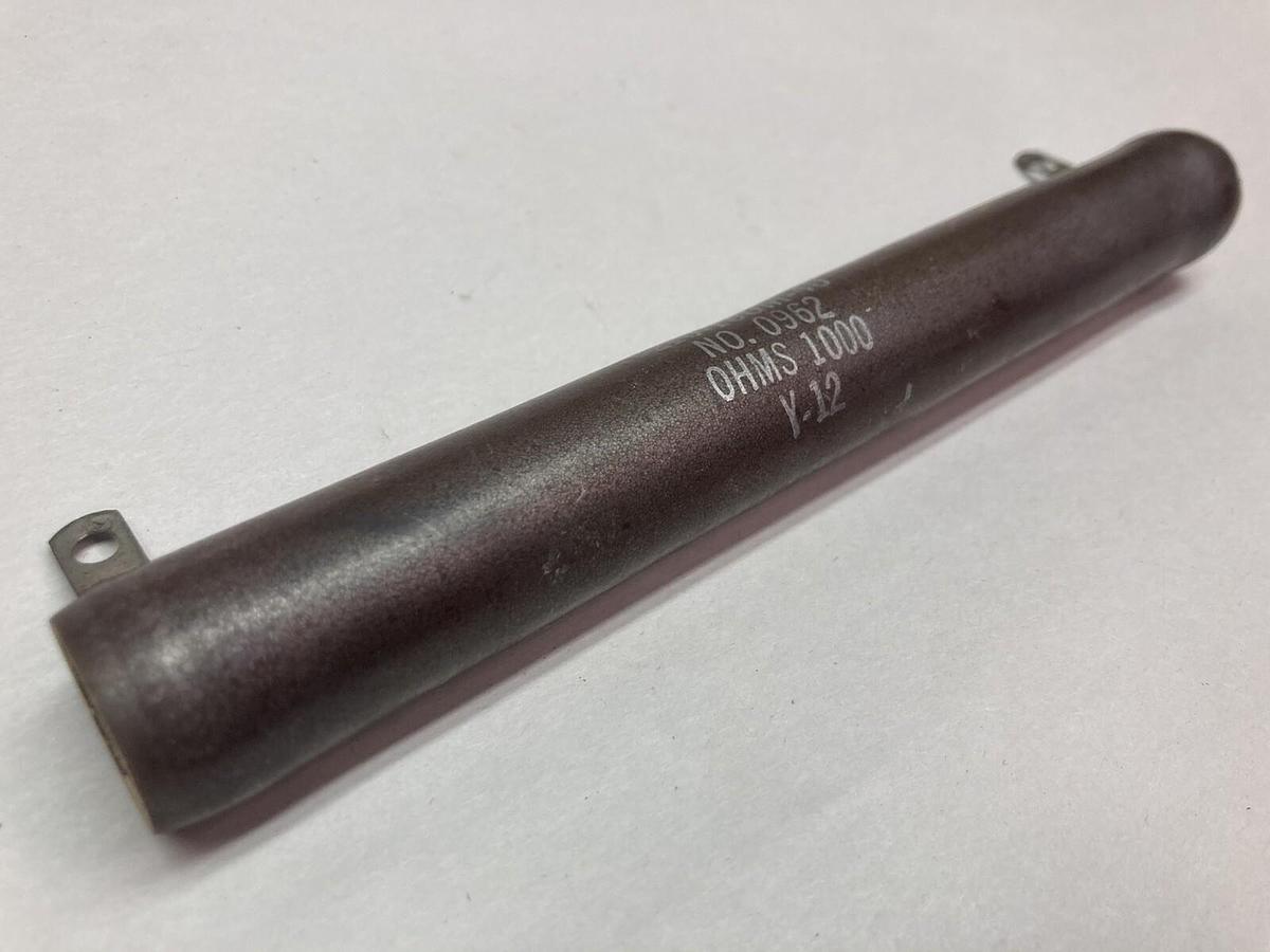 Used Ohmite,0962 210-100M-40,Resistor 1000 OHMS