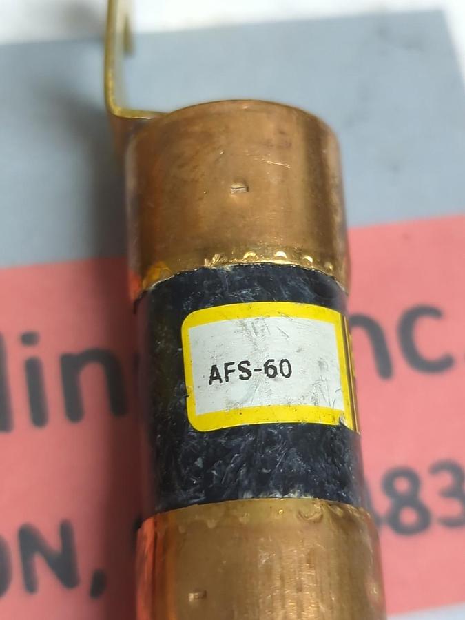 COOPER BUSSMANN,AFS-60,BUSS FUSE 60 AMP LOT OF 25 NOS