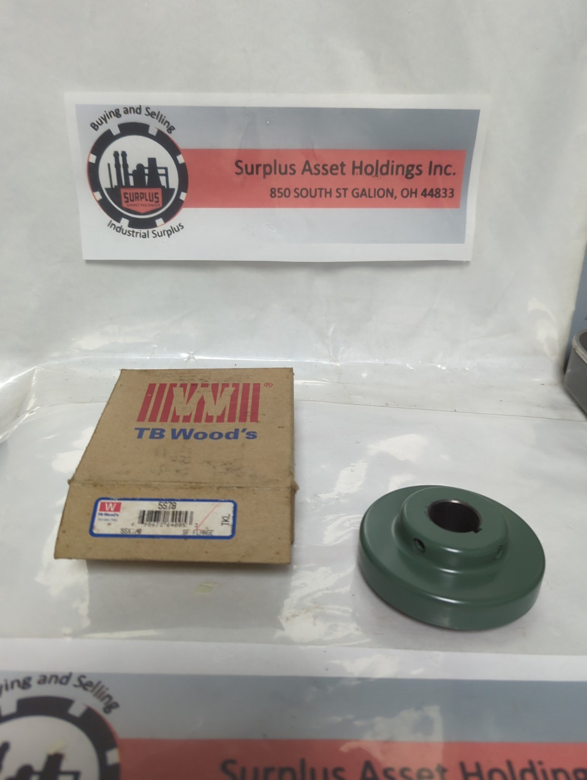 TB WOOD'S,5S78,SUREFLEX FLANGE 5SX7/8 NOS