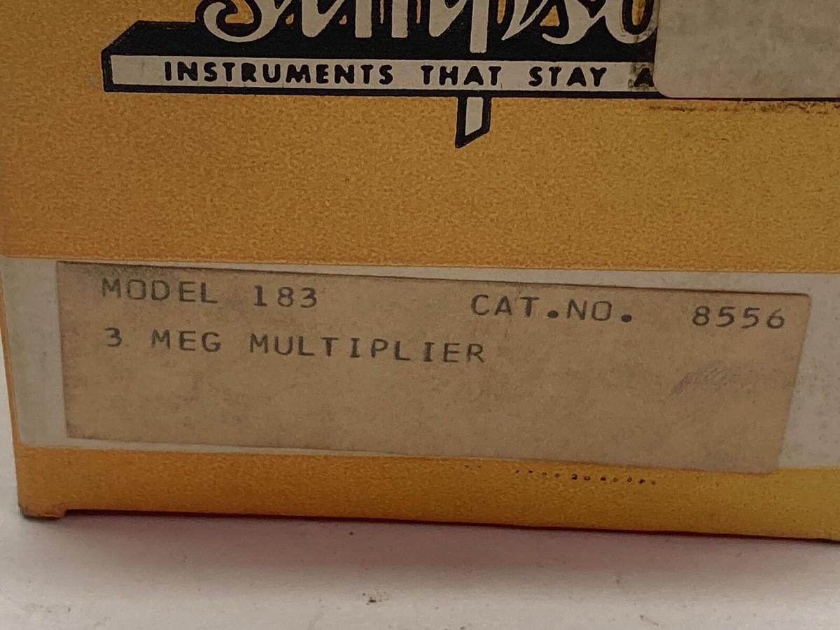 Simpson,Model 183,Multiplier