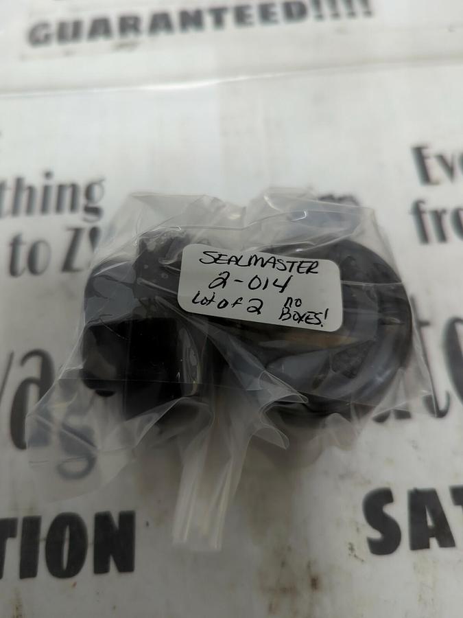 SEALMASTER,2-014,SET SCREW BALL INSERT BEARING 7/8 IN BORE LOT OF 2 NO BOXES